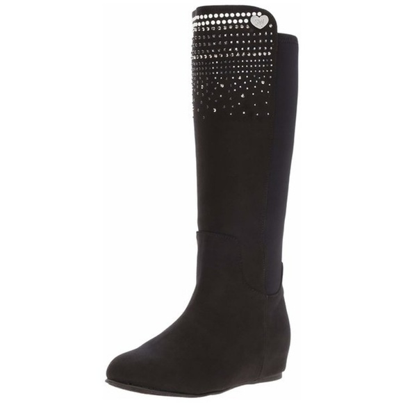 Girls Stuart Weitzman Pearl & Rhinestone K-Boot - Picture 1 of 5